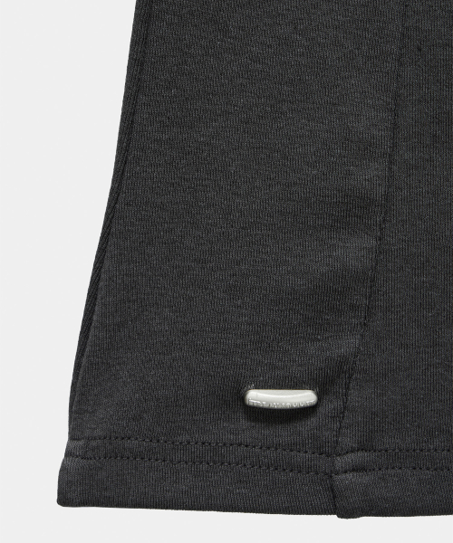 Shirring Eyelet Bolero top (Dark Gray)