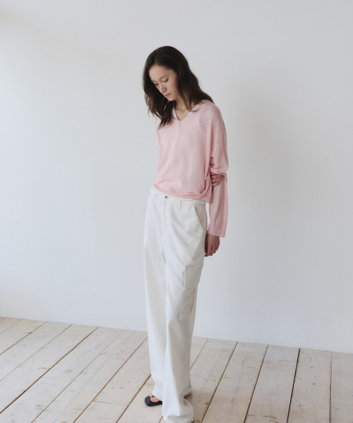 EASY CARPENTER PANTS, WHITE