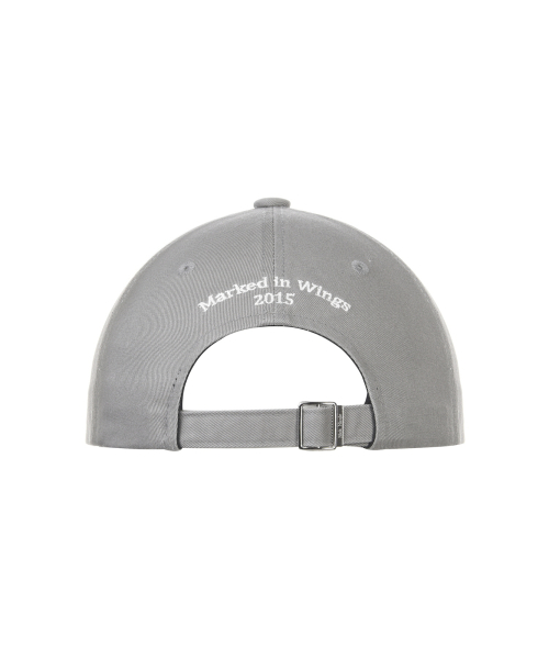 OVAL WAPPEN BALL CAP_GRAY
