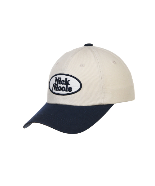 OVAL WAPPEN BALL CAP_TWOTONE NAVY