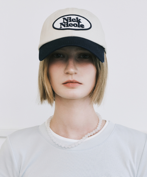 OVAL WAPPEN BALL CAP_TWOTONE NAVY