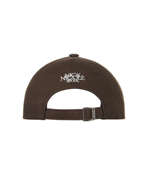 MINI BUTTERFLY BLINK BALL CAP_BROWN CREAM