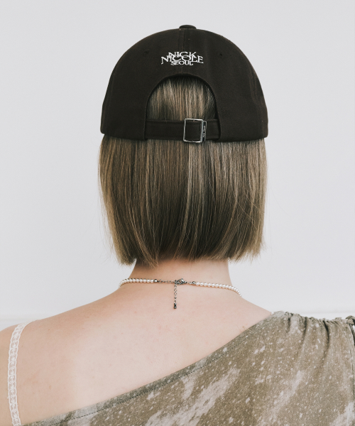 MINI BUTTERFLY BLINK BALL CAP_BROWN CREAM