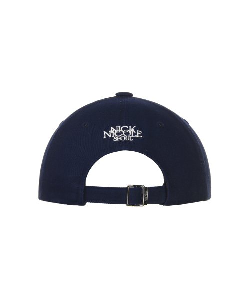 MINI BUTTERFLY BLINK BALL CAP_NAVY CREAM