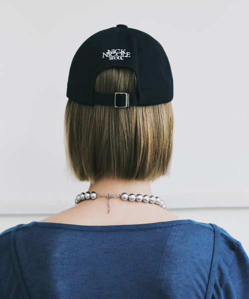 MINI BUTTERFLY BLINK BALL CAP_NAVY CREAM