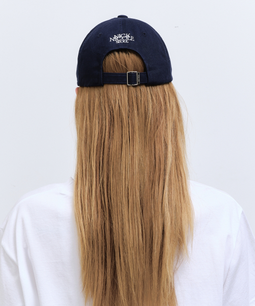 MINI BUTTERFLY BLINK BALL CAP_NAVY CREAM