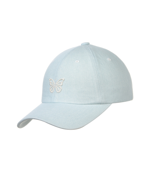 MINI BUTTERFLY BLINK BALL CAP_SKY BLUE