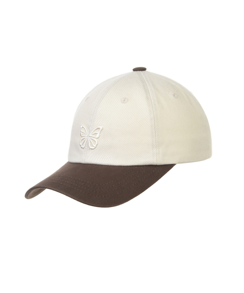 MINI BUTTERFLY BLINK BALL CAP_TWOTONE BROWN