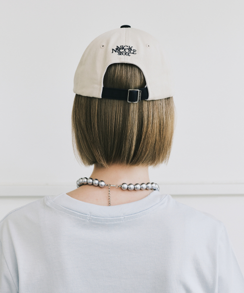 MINI BUTTERFLY BLINK BALL CAP_TWOTONE NAVY