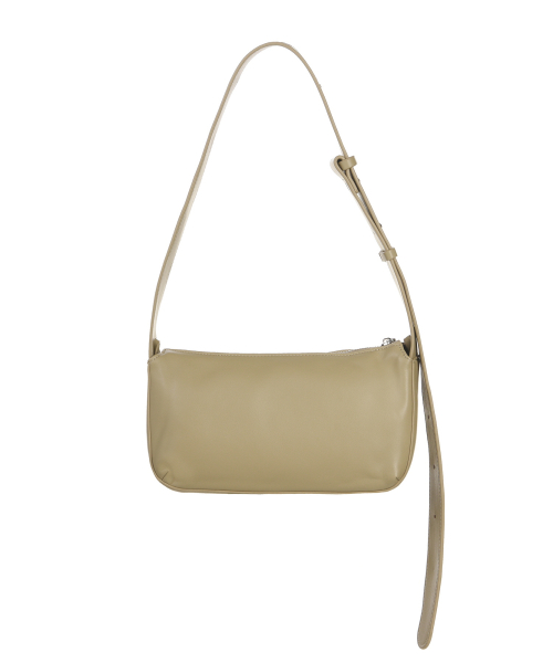 CRYSTAL POUND LEATHER BAG_BUTTER