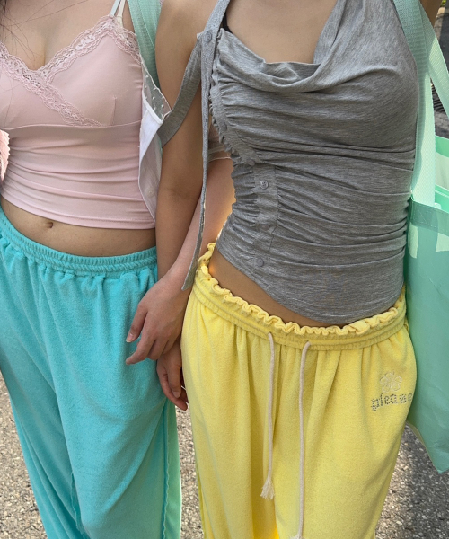 Weenie Terry Jogger Pants (Yellow)