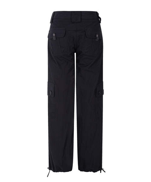 Ethan Pocket Cargo Pants (Black)