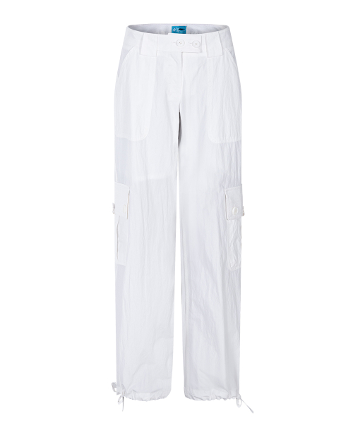 Ethan Pocket Cargo Pants (White)