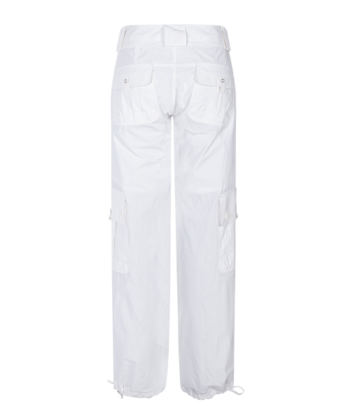 Ethan Pocket Cargo Pants (White)