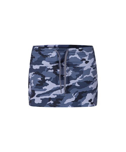 Mei Mini Skirt (Blue Camo)