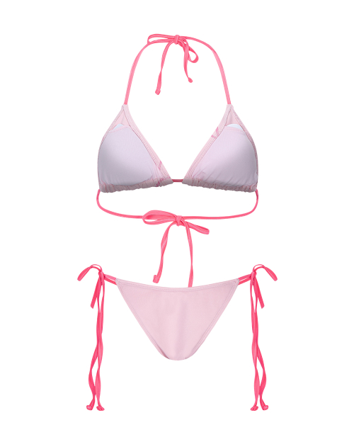 Kiana Logo Lettering Bikini (Pink)