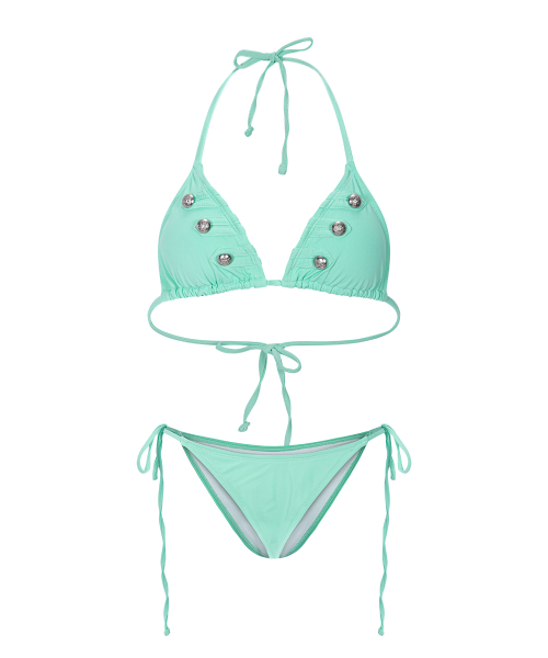 Sasha Military Bikini (Mint)