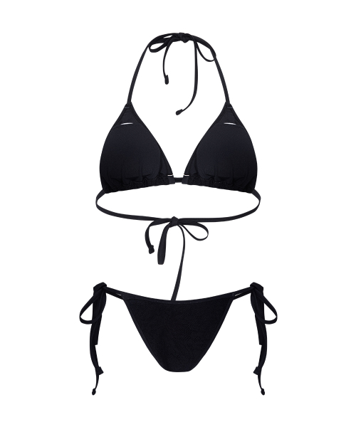 Jane Knit Bikini (Black)