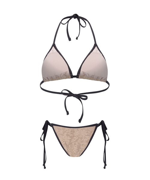Jane Knit Bikini (Skin Beige)