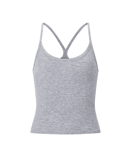 Coni Soft Lounge Tank Top (Melange Grey)
