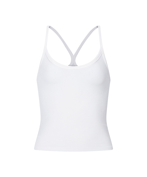Coni Soft Lounge Tank Top (White)