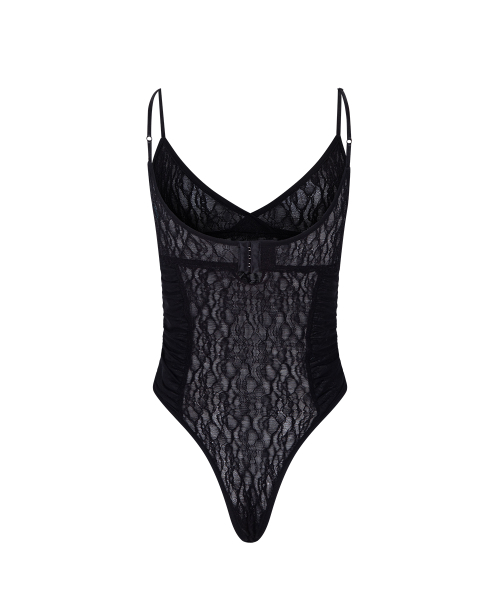 Arin Lace Bodysuit (Black)