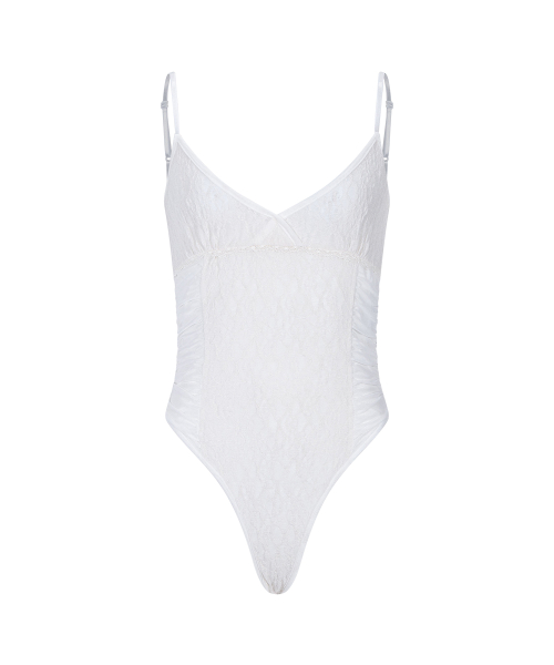 Arin Lace Bodysuit (Ivory)