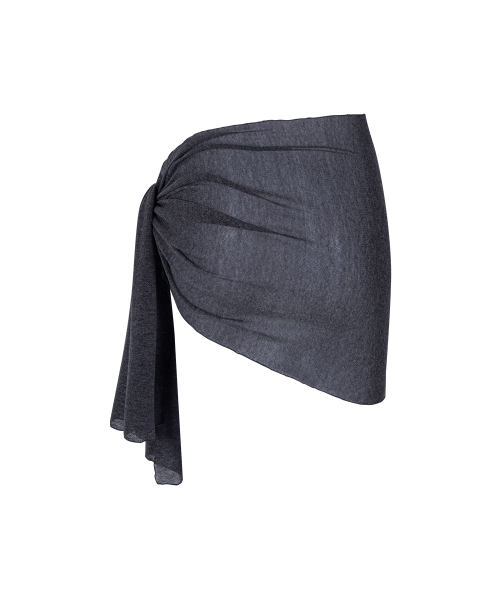 Nua Sheer Multi Scarf (Melange Charcoal)