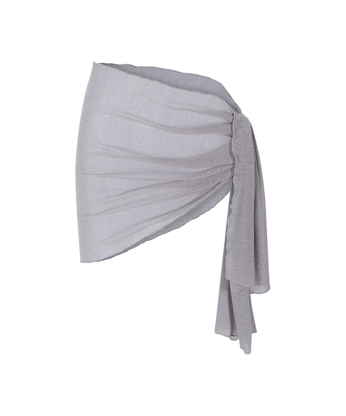Nua Sheer Multi Scarf (Ash Beige)