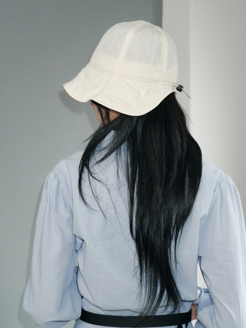 Molly String Bonnet Hat (Ivory)