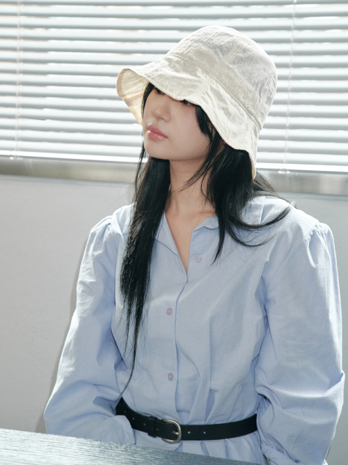Molly String Bonnet Hat (Ivory)
