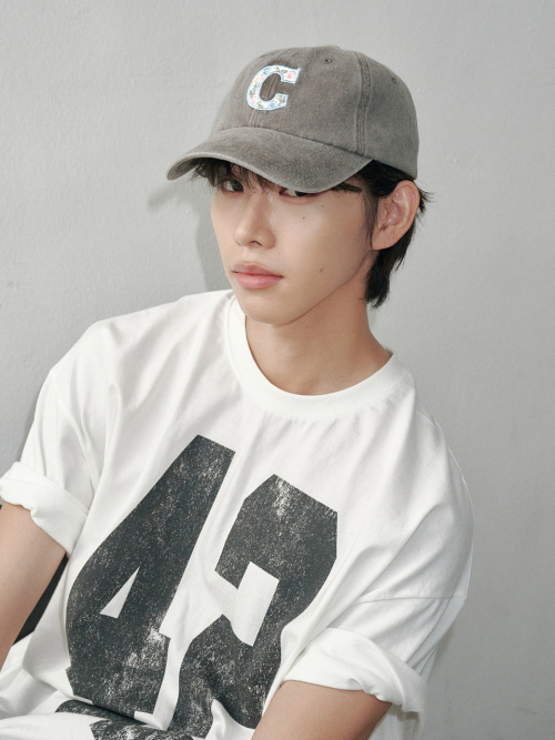 Flower C Washing Ball Cap (Brown)