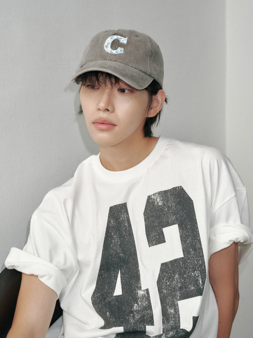Flower C Washing Ball Cap (Brown)
