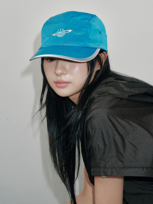 Saturn Nylon Camp Cap (Blue Green)