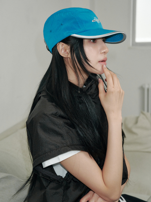 Saturn Nylon Camp Cap (Blue Green)