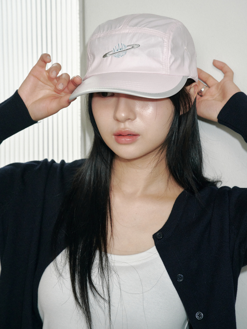 Saturn Nylon Camp Cap (Cherry Blossom)