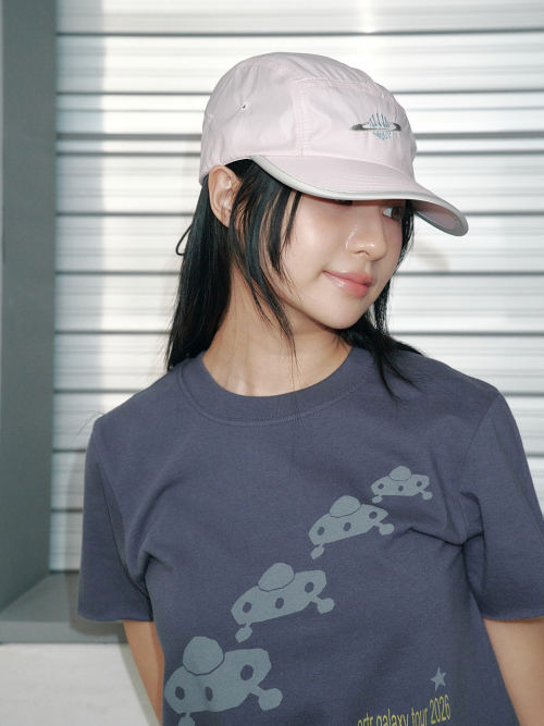 Saturn Nylon Camp Cap (Cherry Blossom)