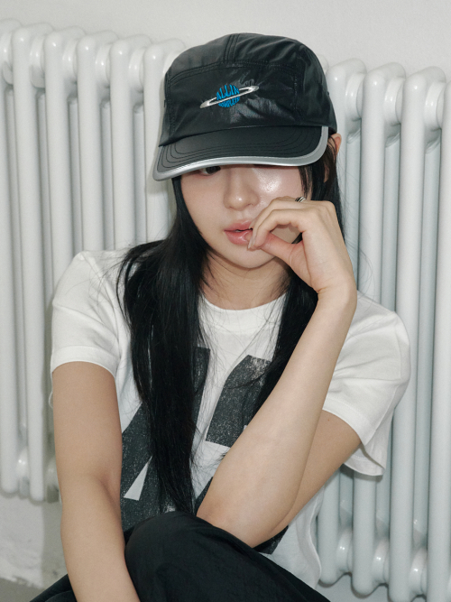 Saturn Nylon Camp Cap (Black)