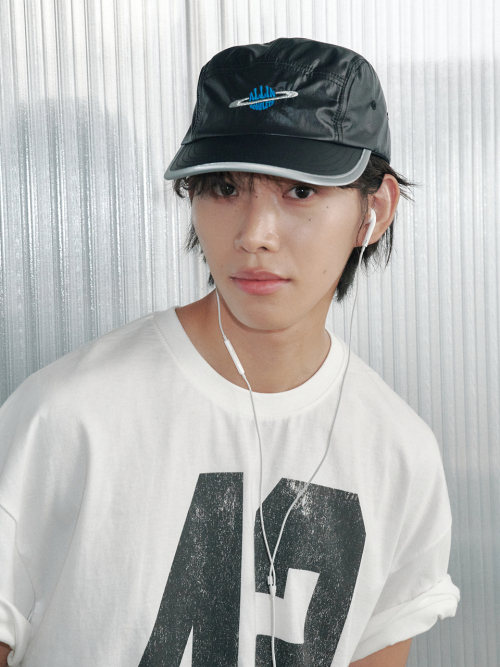 Saturn Nylon Camp Cap (Black)
