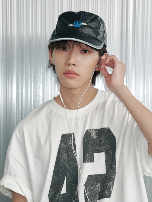 Saturn Nylon Camp Cap (Black)