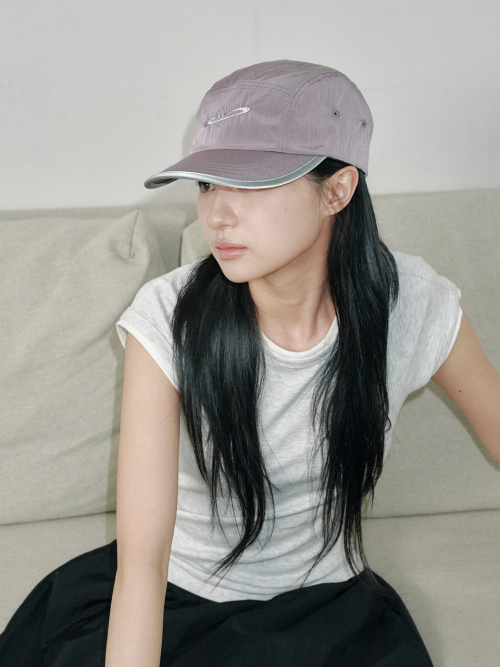 Saturn Nylon Camp Cap (Purple)