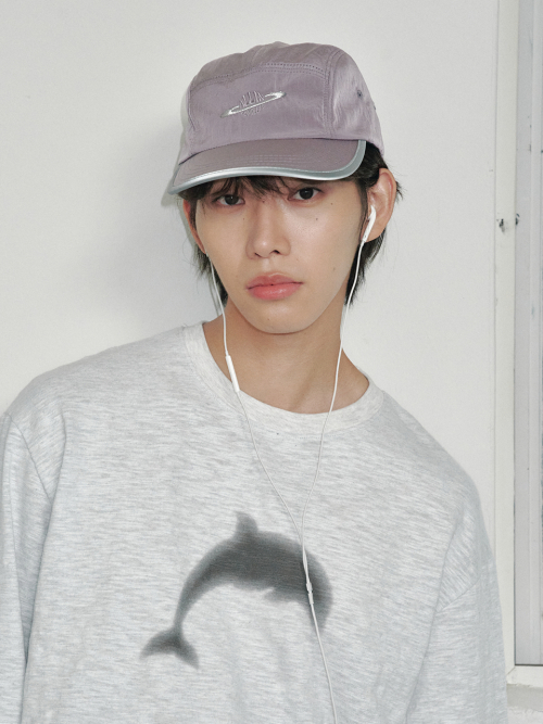 Saturn Nylon Camp Cap (Purple)