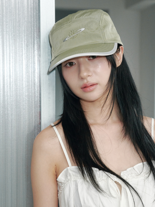 Saturn Nylon Camp Cap (Olive)