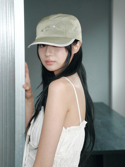 Saturn Nylon Camp Cap (Olive)