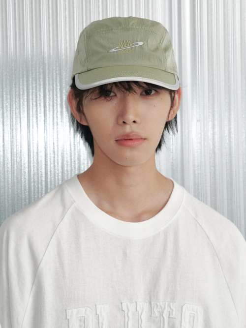 Saturn Nylon Camp Cap (Olive)