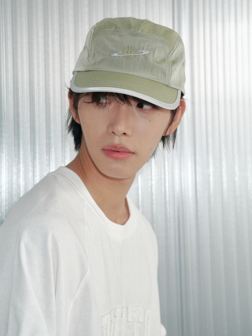Saturn Nylon Camp Cap (Olive)