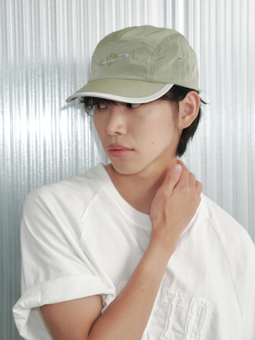 Saturn Nylon Camp Cap (Olive)
