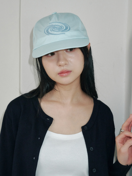 Tornado Nylon 5 Panel Cap (Sky Blue)