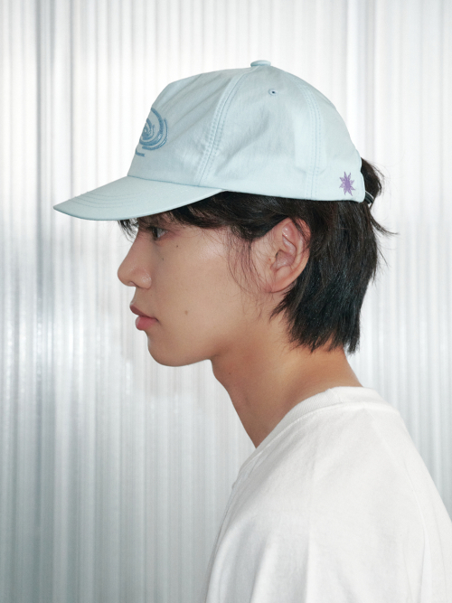 Tornado Nylon 5 Panel Cap (Sky Blue)