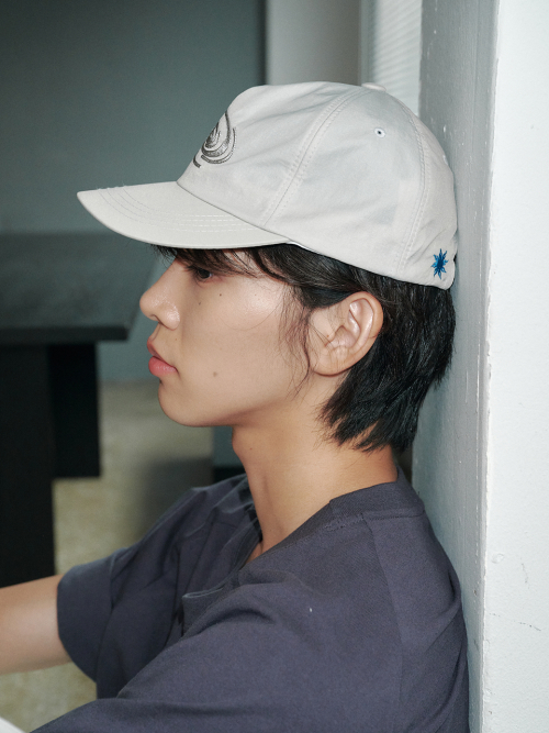 Tornado Nylon 5 Panel Cap ( Gray)